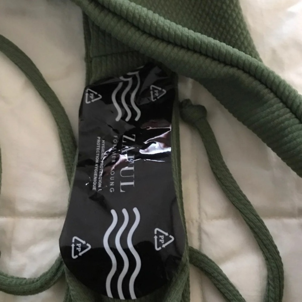 bikini set - ZAFUL GREEN - Picture 4 of 8
